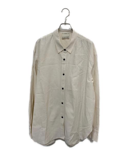 Conte（コンテ）Conte (コンテ) NVL ベーシックシャツ オフホワイト サイズ:FREE 未使用品の古着・服飾アイテム