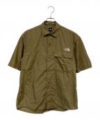 THE NORTH FACEザ ノース フェイス）の古着「ショートスリーブヌプシシャツ」｜ベージュ