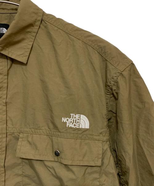 THE NORTH FACE（ザ ノース フェイス）THE NORTH FACE (ザ ノース フェイス) ショートスリーブヌプシシャツ ベージュ サイズ:Mの古着・服飾アイテム