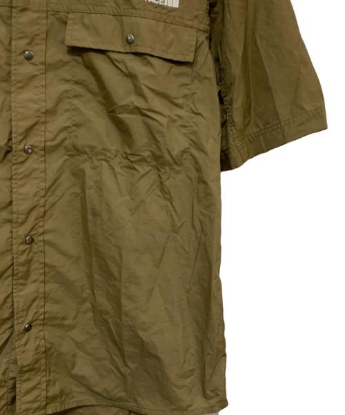 THE NORTH FACE（ザ ノース フェイス）THE NORTH FACE (ザ ノース フェイス) ショートスリーブヌプシシャツ ベージュ サイズ:Mの古着・服飾アイテム