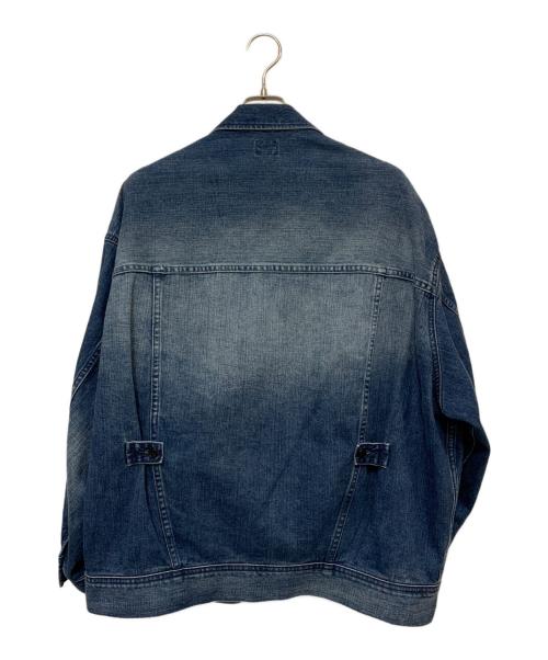 LEE（リー）LEE (リー) MFC STORE (エムエフシーストア) デニムジャケット ブルー サイズ:Mの古着・服飾アイテム