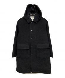 SENTDALE WOOL（セントデールウール）の古着「ダッフルコート」｜ブラック