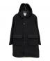 SENTDALE WOOL（セントデールウール）の古着「ダッフルコート」｜ブラック