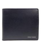 COLE HAANコールハーン）の古着「スローン バイフォールド ダブルコイン」｜ネイビー