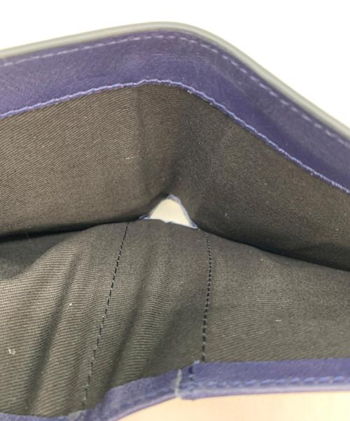 COLE HAAN（コールハーン）COLE HAAN (コールハーン) スローン バイフォールド ダブルコイン ネイビーの古着・服飾アイテム