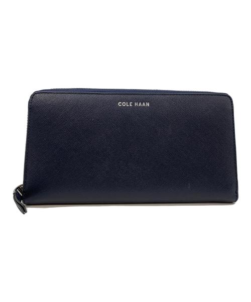 COLE HAAN（コールハーン）COLE HAAN (コールハーン) スローン コンチネンタル ウォレット ネイビーの古着・服飾アイテム