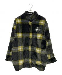 NIKE（ナイキ）の古着「 NIKE AS W NSW FX FUR AOP JKT」｜ブラック×イエロー