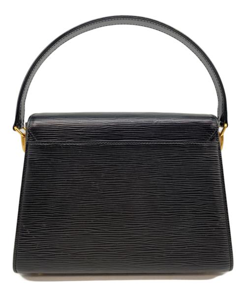 VALENTINO GARAVANI（ヴァレンティノ・ガラヴァーニ）VALENTINO GARAVANI (ヴァレンティノ・ガラヴァーニ) ハンドバッグ ブラック×ゴールドの古着・服飾アイテム