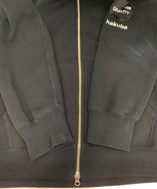 THE NORTH FACE（ザ ノース フェイス）THE NORTH FACE (ザ ノース フェイス) GRAVITY HAKUBA FULLZIP HOODI ブラック サイズ:Ｌの古着・服飾アイテム
