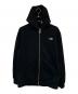 THE NORTH FACE（ザ ノース フェイス）の古着「GRAVITY HAKUBA FULLZIP HOODI」｜ブラック