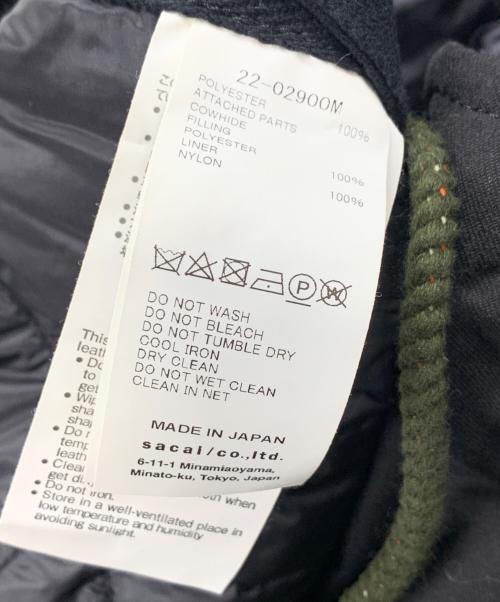 sacai（サカイ）sacai (サカイ) Quilted Coat ブラック サイズ:3の古着・服飾アイテム