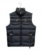 JORDAN×Paris Saint-Germainジョーダン×パリサンジェルマン）の古着「リバーシブル中綿ベスト」