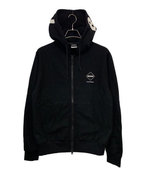 F.C.R.B.（エフシーレアルブリストル）F.C.R.B. (エフシーレアルブリストル) HOOD LOGO ZIP UP TEAM SWEAT HOODIE ブラック サイズ:Sの古着・服飾アイテム