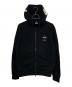 F.C.R.B.（エフシーレアルブリストル）の古着「HOOD LOGO ZIP UP TEAM SWEAT HOODIE」｜ブラック