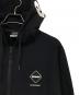 F.C.R.B. (エフシーレアルブリストル) HOOD LOGO ZIP UP TEAM SWEAT HOODIE ブラック サイズ:S：9000円