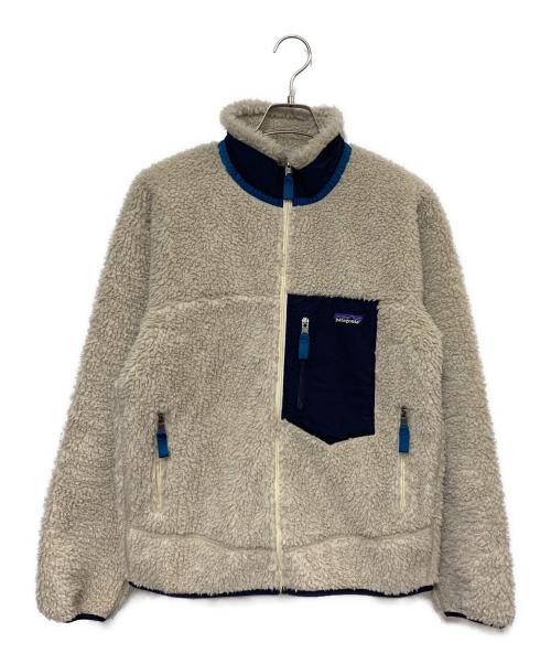 Patagonia（パタゴニア）Patagonia (パタゴニア) レトロX 2023年モデル ベージュ×ブルー サイズ:Sの古着・服飾アイテム
