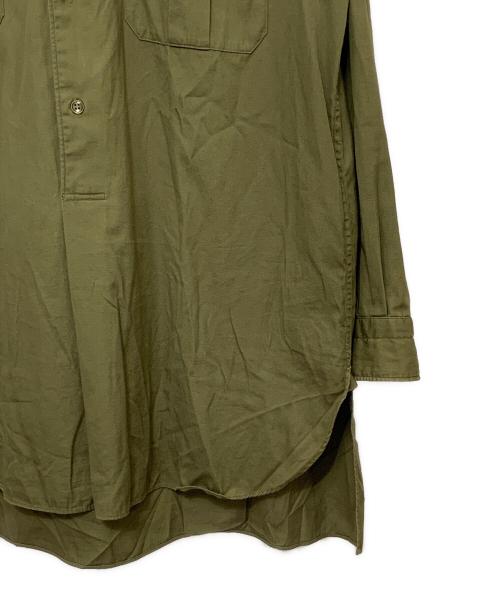 COMOLI（コモリ）COMOLI (コモリ) ODプルオーバーシャツ グリーン サイズ:1の古着・服飾アイテム