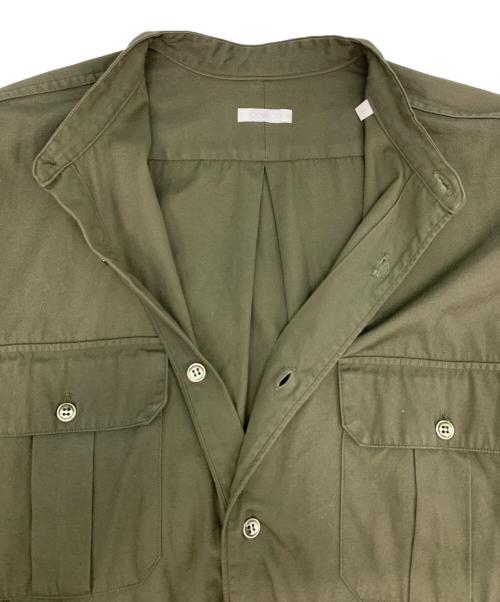 COMOLI（コモリ）COMOLI (コモリ) ODプルオーバーシャツ グリーン サイズ:1の古着・服飾アイテム