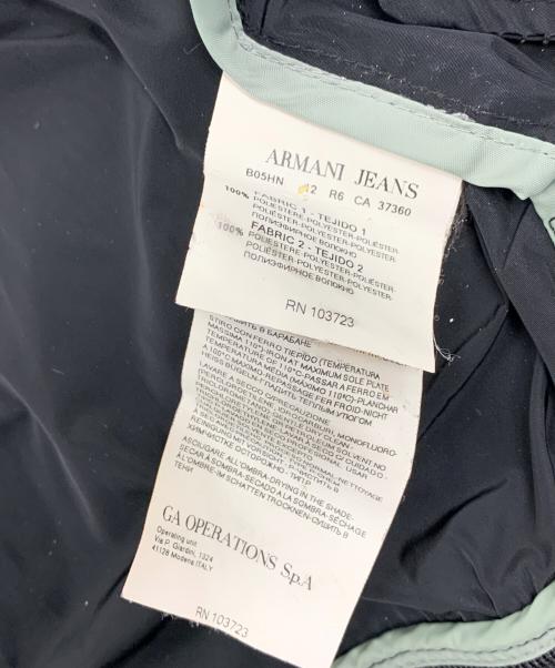 ARMANI JEANS（アルマーニジーンズ）ARMANI JEANS (アルマーニジーンズ) ジャケット ブラック サイズ:USA/Sの古着・服飾アイテム