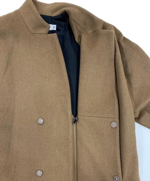 KNOTT（ノット）KNOTT (ノット) ウールカシミヤコート ブラウン サイズ:1の古着・服飾アイテム