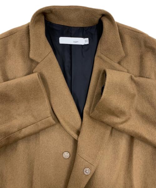 KNOTT（ノット）KNOTT (ノット) ウールカシミヤコート ブラウン サイズ:1の古着・服飾アイテム