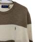 POLO RALPH LAUREN (ポロ・ラルフローレン) 薄手ニット ブラウン×ベージュ サイズ:S：5000円