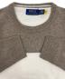 中古・古着 POLO RALPH LAUREN (ポロ・ラルフローレン) 薄手ニット ブラウン×ベージュ サイズ:S：5000円
