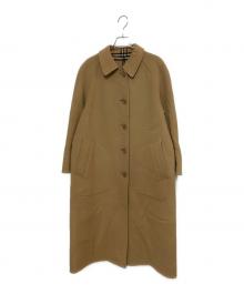 Burberry's（バーバリーズ）の古着「リバーシブルウールコート」｜ブラウン
