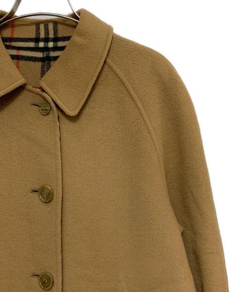 Burberry's（バーバリーズ）Burberry's (バーバリーズ) リバーシブルウールコート ブラウン サイズ:7AB2の古着・服飾アイテム