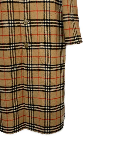 Burberry's（バーバリーズ）Burberry's (バーバリーズ) リバーシブルウールコート ブラウン サイズ:7AB2の古着・服飾アイテム