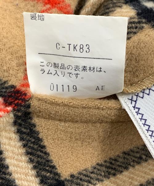 Burberry's（バーバリーズ）Burberry's (バーバリーズ) リバーシブルウールコート ブラウン サイズ:7AB2の古着・服飾アイテム