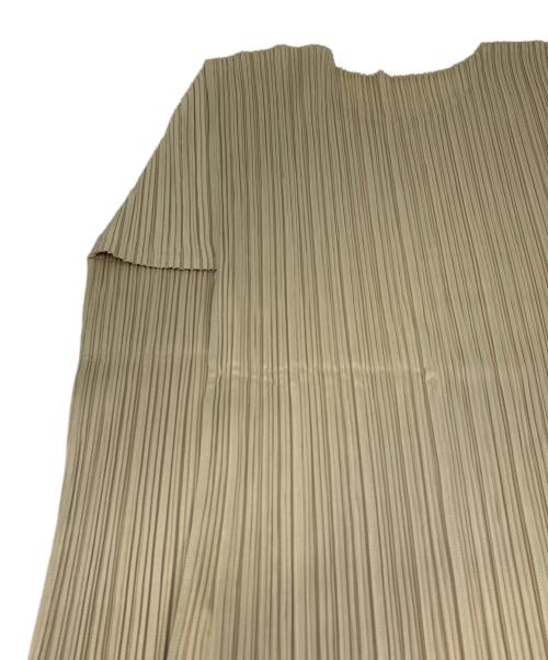 PLEATS PLEASE（プリーツプリーズ）PLEATS PLEASE (プリーツプリーズ) プリーツカットソー イエロー サイズ:3の古着・服飾アイテム