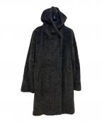 Max Mara Studioマックスマーラ ストゥディオ）の古着「フーデッドファーコート」｜グレー