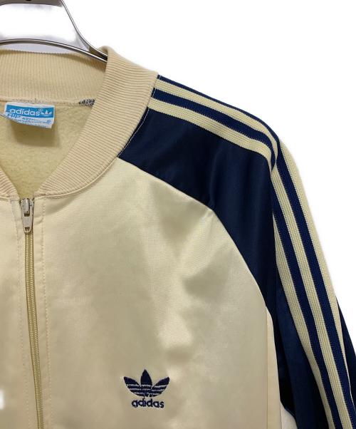 adidas（アディダス）adidas (アディダス) トラックジャケット イエロー×ネイビー サイズ:Ｌの古着・服飾アイテム