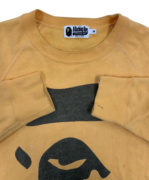 A BATHING APE（アベイシングエイプ）A BATHING APE (アベイシングエイプ) NIGO期 スウェット オレンジ サイズ:Mの古着・服飾アイテム