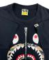 中古・古着 BAPE BY A BATHING APE (ベイプバイアベイシングエイプ) シャークT ブラック サイズ:M：6000円