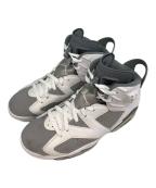 NIKEナイキ）の古着「AIR JORDAN 6 RETRO」｜ホワイト×グレー
