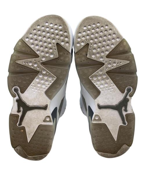 NIKE（ナイキ）NIKE (ナイキ) AIR JORDAN 6 RETRO ホワイト×グレー サイズ:27の古着・服飾アイテム