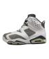 NIKE (ナイキ) AIR JORDAN 6 RETRO ホワイト×グレー サイズ:27：10000円
