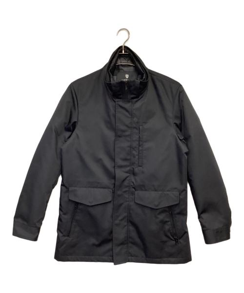 BLACK LABEL CRESTBRIDGE（ブラックレーベル クレストブリッジ）BLACK LABEL CRESTBRIDGE (ブラックレーベル クレストブリッジ) Wフェイス10MONTHマウンテンパーカー ブラック サイズ:Lの古着・服飾アイテム