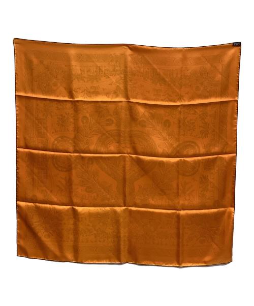 HERMES（エルメス）HERMES (エルメス) シルクスカーフ オレンジの古着・服飾アイテム