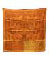 HERMES (エルメス) シルクスカーフ オレンジ：8000円