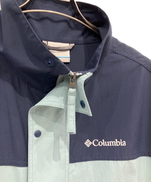 Columbia（コロンビア）Columbia (コロンビア) ストーニーパスジャケット ブルー×ネイビー サイズ:Lの古着・服飾アイテム