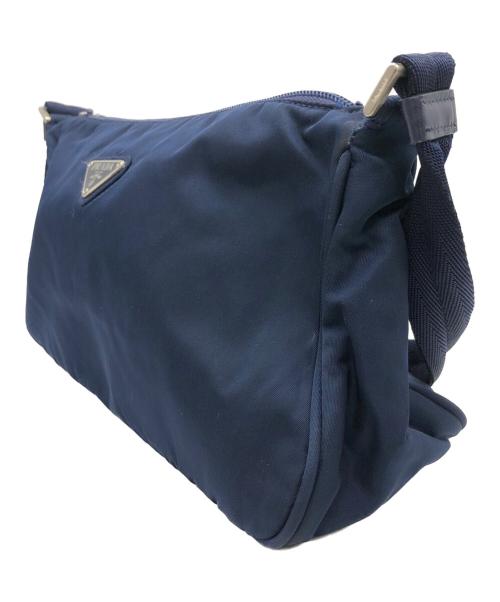 PRADA（プラダ）PRADA (プラダ) ショルダーバッグ ネイビーの古着・服飾アイテム