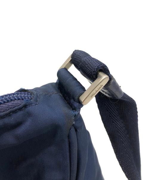 PRADA（プラダ）PRADA (プラダ) ショルダーバッグ ネイビーの古着・服飾アイテム