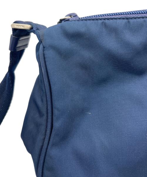 PRADA（プラダ）PRADA (プラダ) ショルダーバッグ ネイビーの古着・服飾アイテム