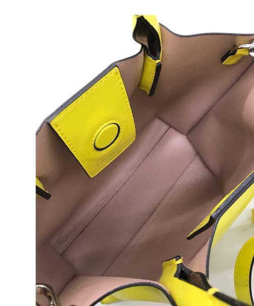 GIANNI CHIARINI（ジャンニ キアリーニ）GIANNI CHIARINI (ジャンニ キアリーニ) トートバッグ/ハンドバッグ/ショルダーバッグ イエローの古着・服飾アイテム