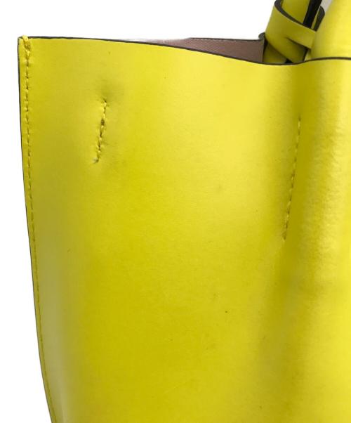 GIANNI CHIARINI（ジャンニ キアリーニ）GIANNI CHIARINI (ジャンニ キアリーニ) トートバッグ/ハンドバッグ/ショルダーバッグ イエローの古着・服飾アイテム