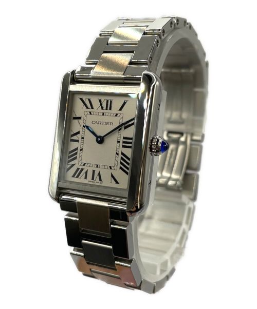 Cartier（カルティエ）Cartier (カルティエ) タンクソロSM 白文字盤 サイズ:SMの古着・服飾アイテム