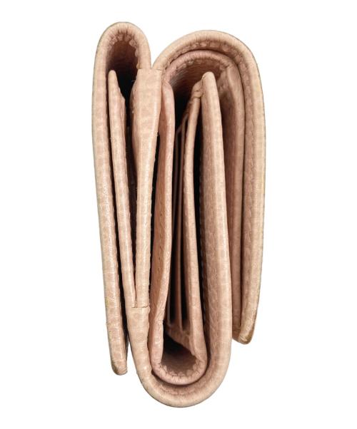 GUCCI（グッチ）GUCCI (グッチ) コンパクトウォレット ピンクの古着・服飾アイテム